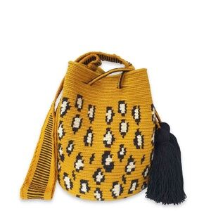 Leopard Wayuu Bag